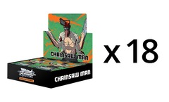 Weiss Schwarz Chainsaw Man Booster Box CASE (18 Boxes)
